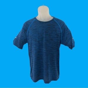 Men’s Champion Running Performance T-Shirt Blue Size M